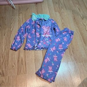 Peppa Pig 2 piece ballerina‎ pj set 4T